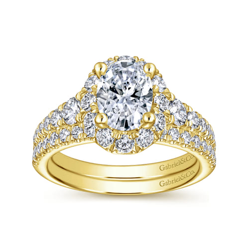 14K Yellow Gold Matching Wedding Band