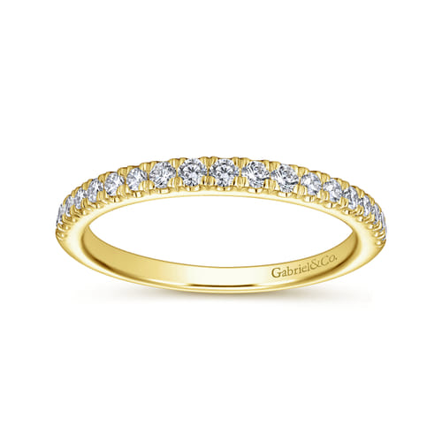 14K Yellow Gold Matching Wedding Band