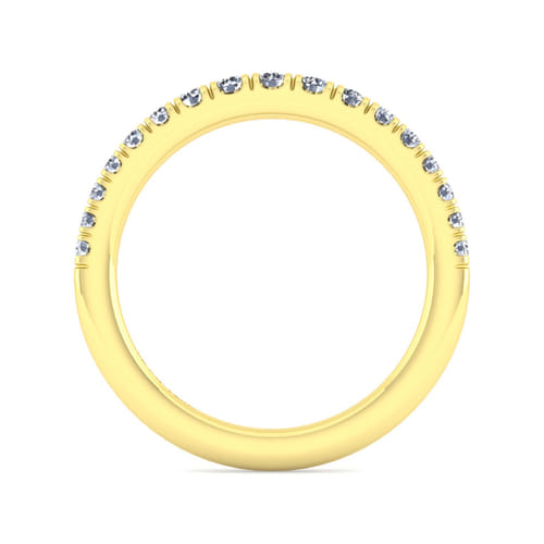14K Yellow Gold Matching Wedding Band