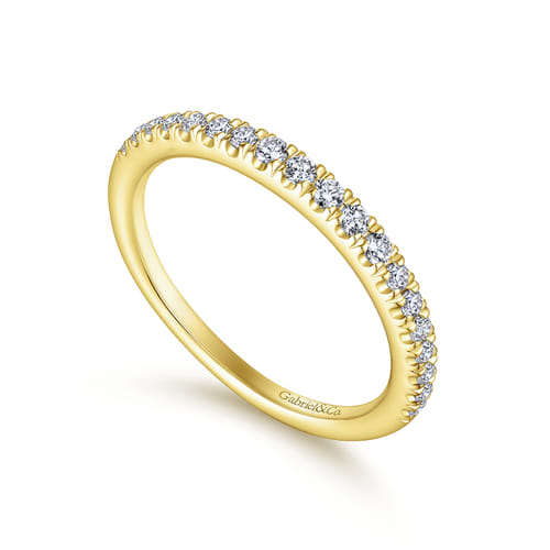 14K Yellow Gold Matching Wedding Band