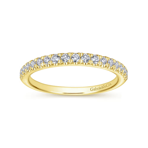 14K Yellow Gold Matching Wedding Band