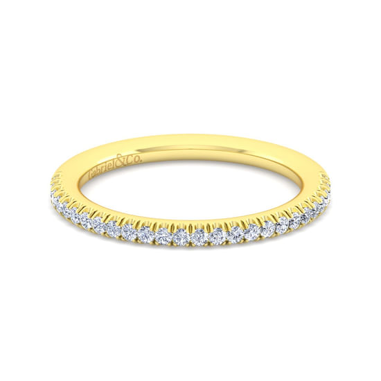 Gabriel - 14K Yellow Gold Matching Wedding Band