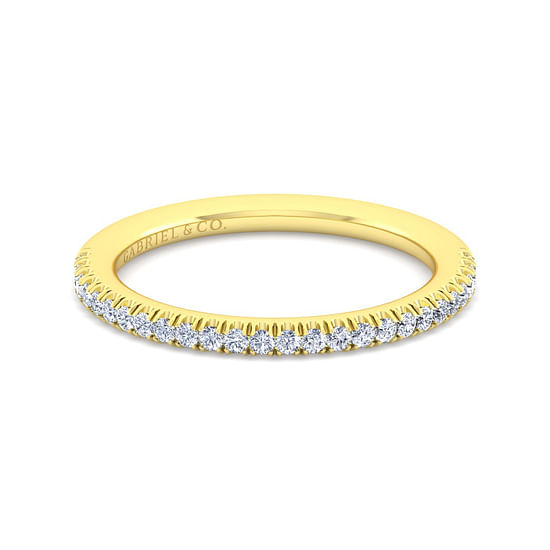 Gabriel - 14K Yellow Gold Matching Wedding Band