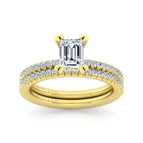 14K Yellow Gold Matching Wedding Band