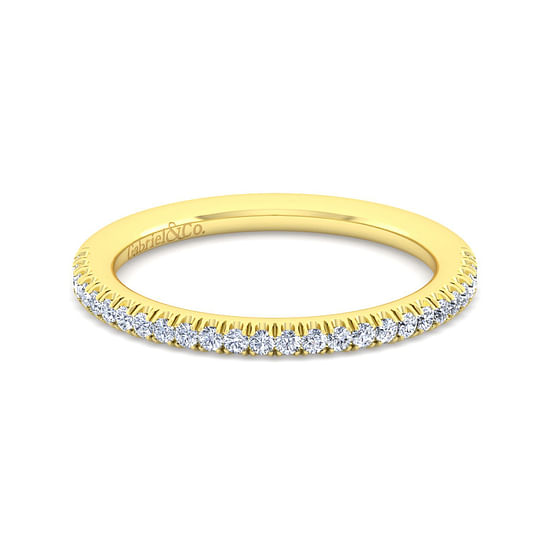 Gabriel - 14K Yellow Gold Matching Wedding Band