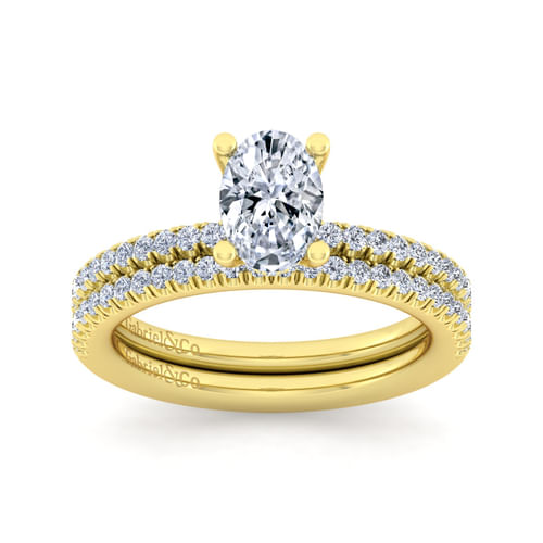 14K Yellow Gold Matching Wedding Band