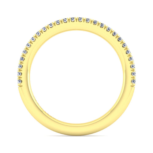 14K Yellow Gold Matching Wedding Band