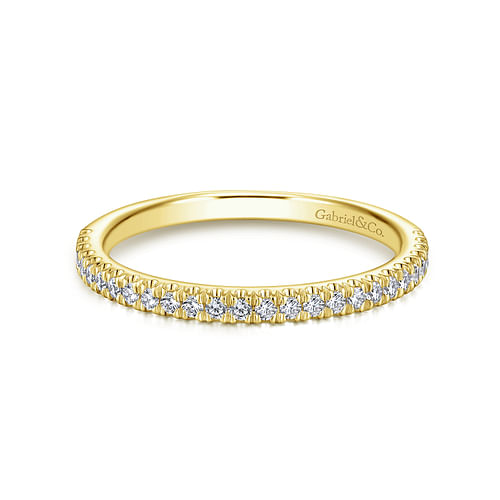 14K Yellow Gold Matching Wedding Band