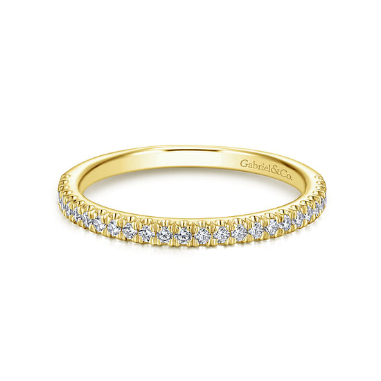 Gabriel - 14K Yellow Gold Matching Wedding Band