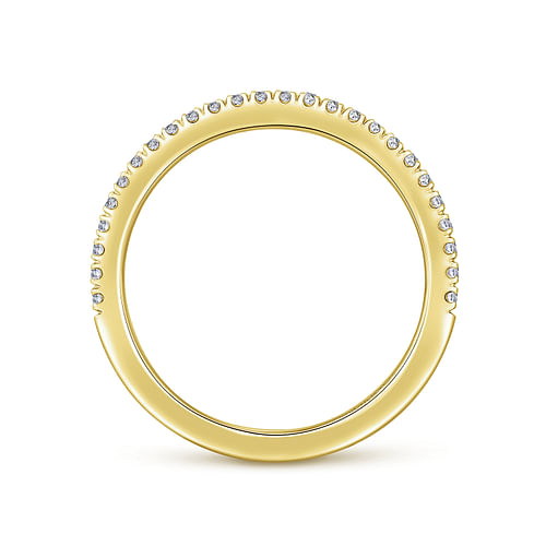 14K Yellow Gold Matching Wedding Band