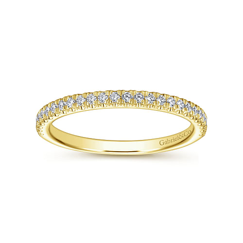 14K Yellow Gold Matching Wedding Band