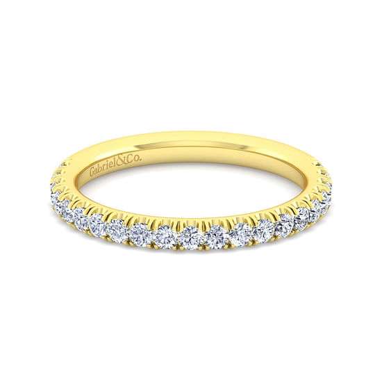 Gabriel - 14K Yellow Gold Matching Wedding Band