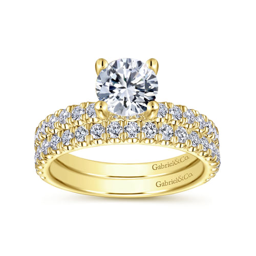 14K Yellow Gold Matching Wedding Band