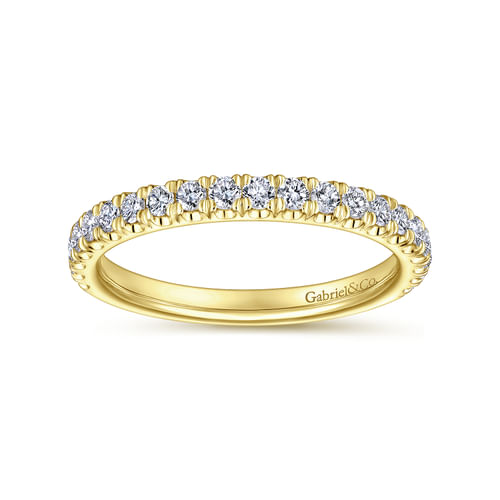 14K Yellow Gold Matching Wedding Band
