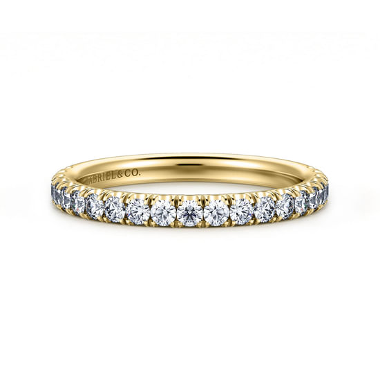 Gabriel - 14K Yellow Gold Matching Wedding Band