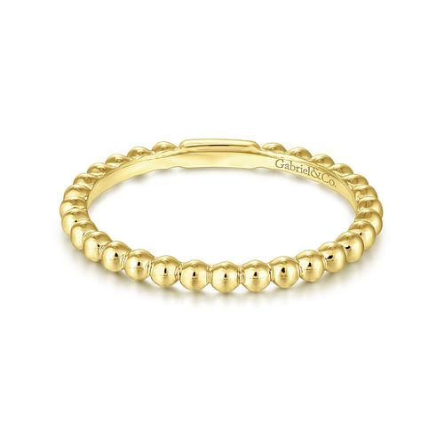 14K Yellow Gold Matching Wedding Band