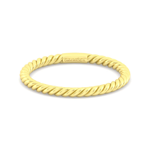 14K Yellow Gold Matching Wedding Band