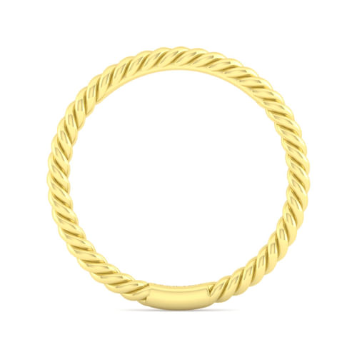 14K Yellow Gold Matching Wedding Band