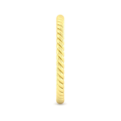 14K Yellow Gold Matching Wedding Band
