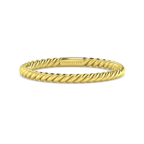 14K Yellow Gold Matching Wedding Band