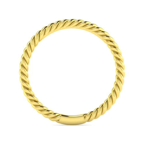 14K Yellow Gold Matching Wedding Band