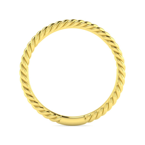 14K Yellow Gold Matching Wedding Band