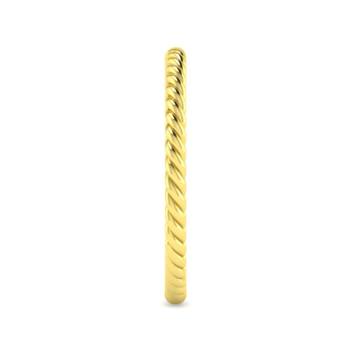 14K Yellow Gold Matching Wedding Band