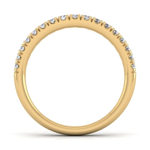 14K Yellow Gold Matching Wedding Band