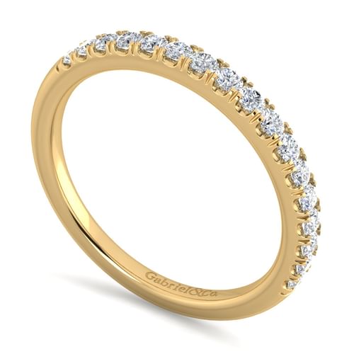 14K Yellow Gold Matching Wedding Band