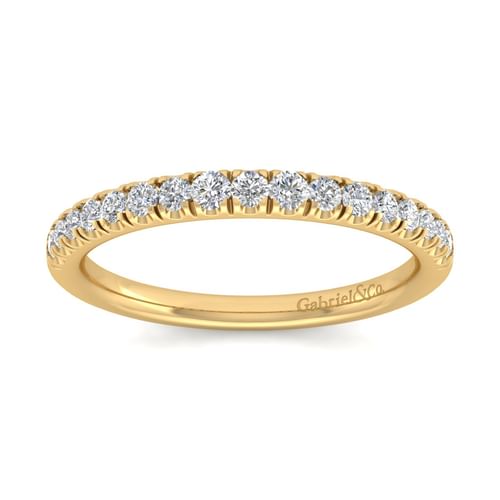 14K Yellow Gold Matching Wedding Band