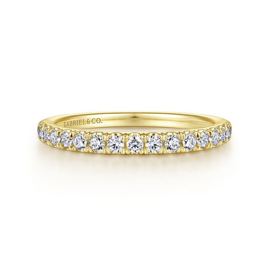 Gabriel - 14K Yellow Gold Matching Wedding Band