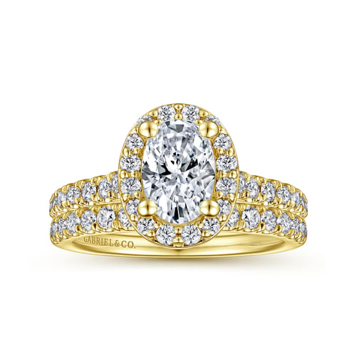 14K Yellow Gold Matching Wedding Band