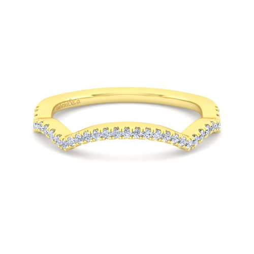 14K Yellow Gold Matching Wedding Band
