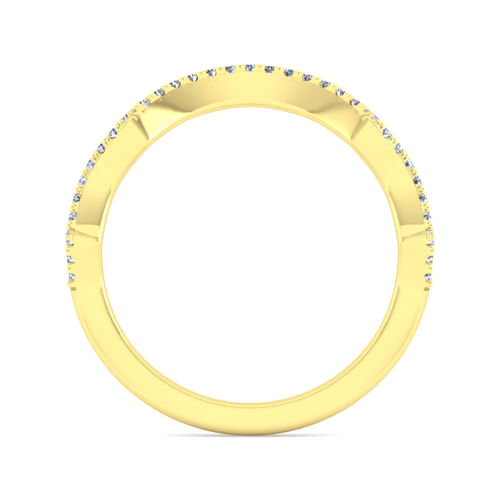 14K Yellow Gold Matching Wedding Band