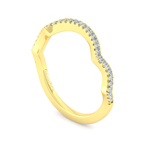 14K Yellow Gold Matching Wedding Band