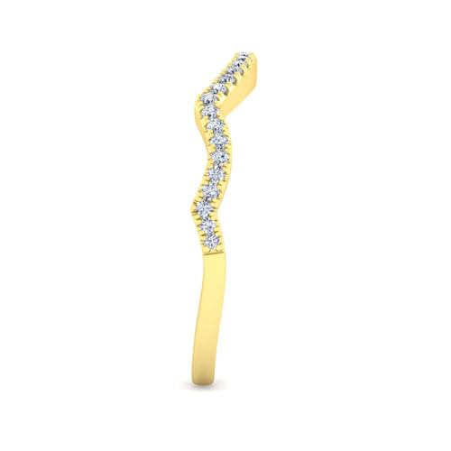 14K Yellow Gold Matching Wedding Band