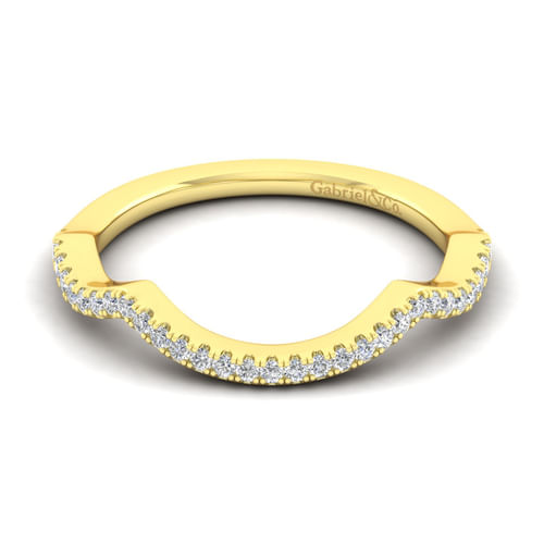 14K Yellow Gold Matching Wedding Band