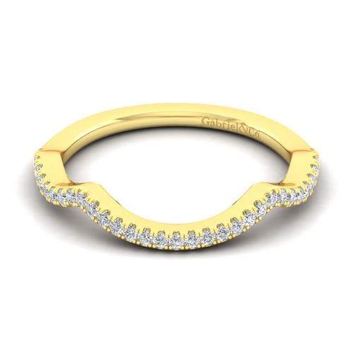 14K Yellow Gold Matching Wedding Band