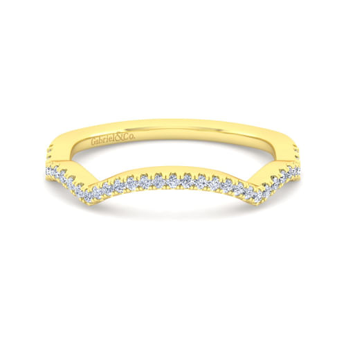 14K Yellow Gold Matching Wedding Band