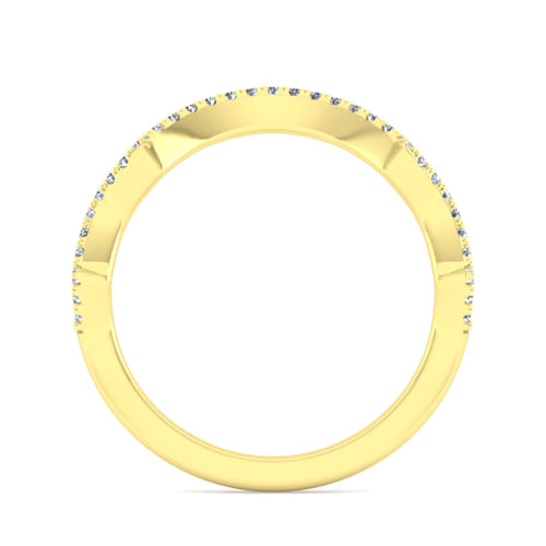 14K Yellow Gold Matching Wedding Band