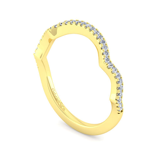 14K Yellow Gold Matching Wedding Band