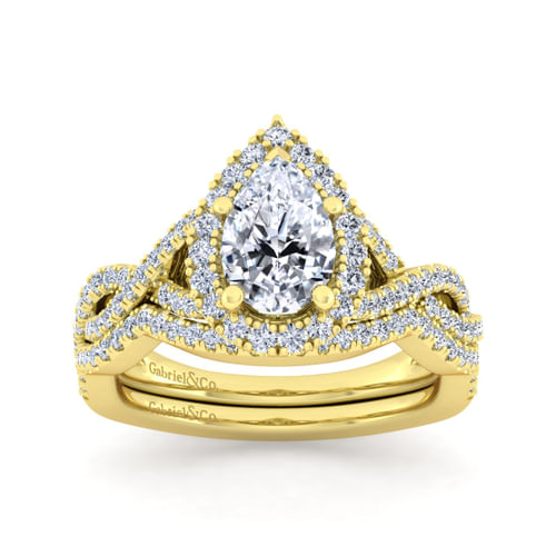 14K Yellow Gold Matching Wedding Band