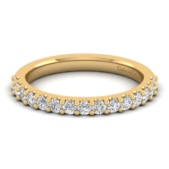 Gabriel - 14K Yellow Gold Matching Wedding Band