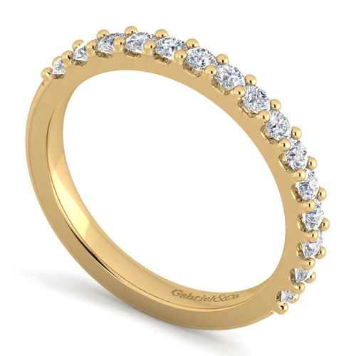 14K Yellow Gold Matching Wedding Band