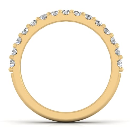 14K Yellow Gold Matching Wedding Band
