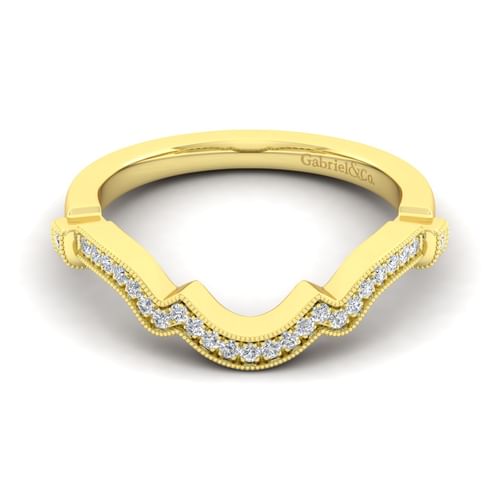 14K Yellow Gold Matching Wedding Band
