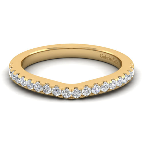 14K Yellow Gold Matching Wedding Band