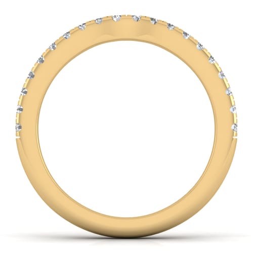 14K Yellow Gold Matching Wedding Band