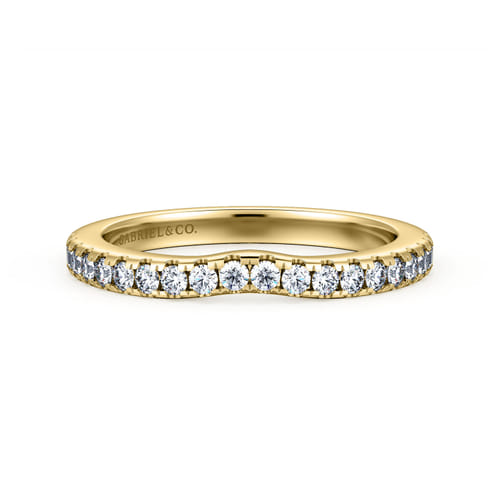 14K Yellow Gold Matching Wedding Band
