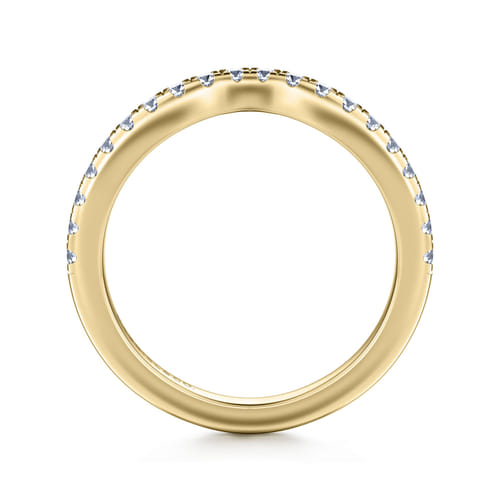 14K Yellow Gold Matching Wedding Band